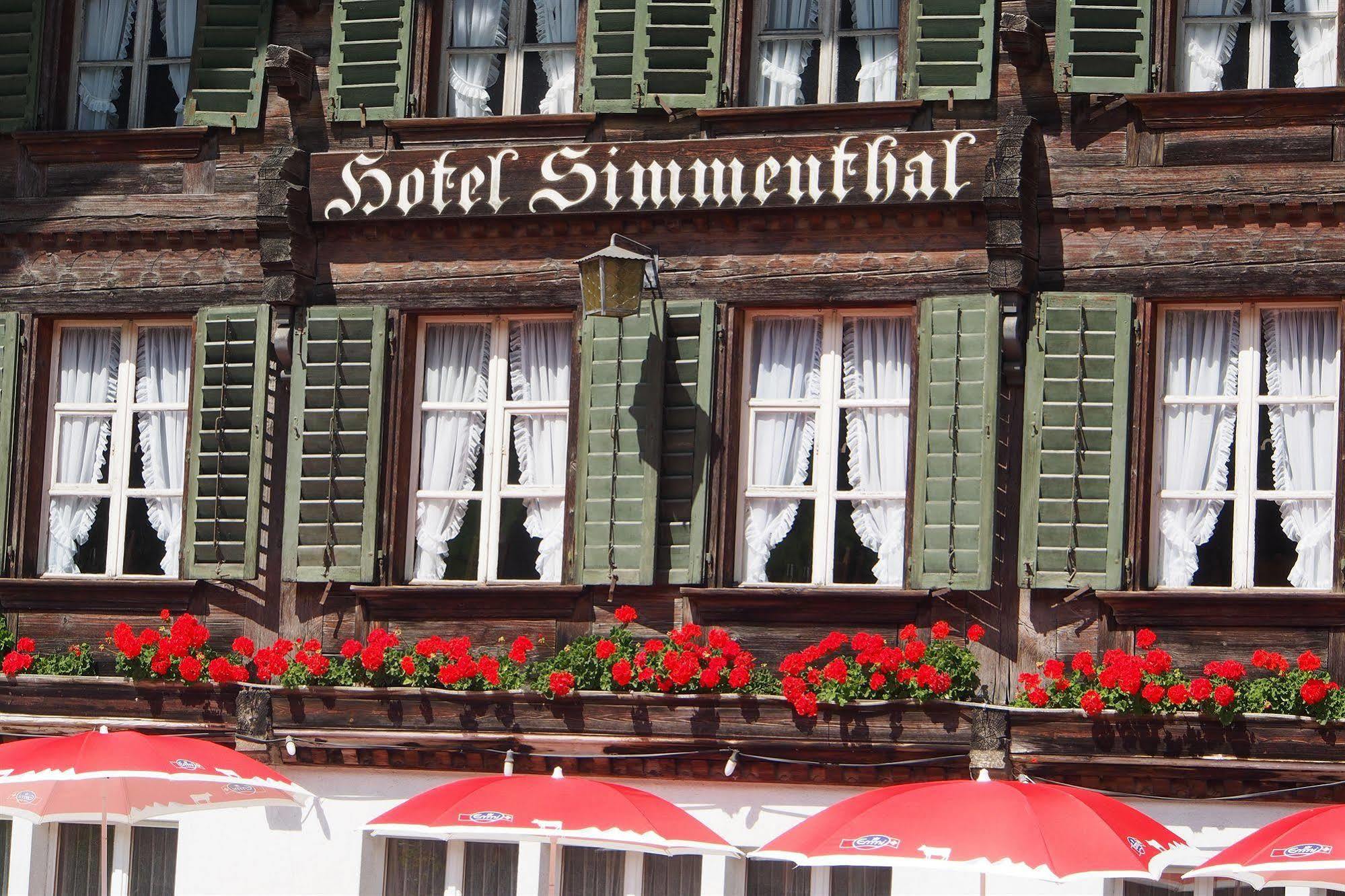 Hotel Simmental Boltigen Eksteriør billede